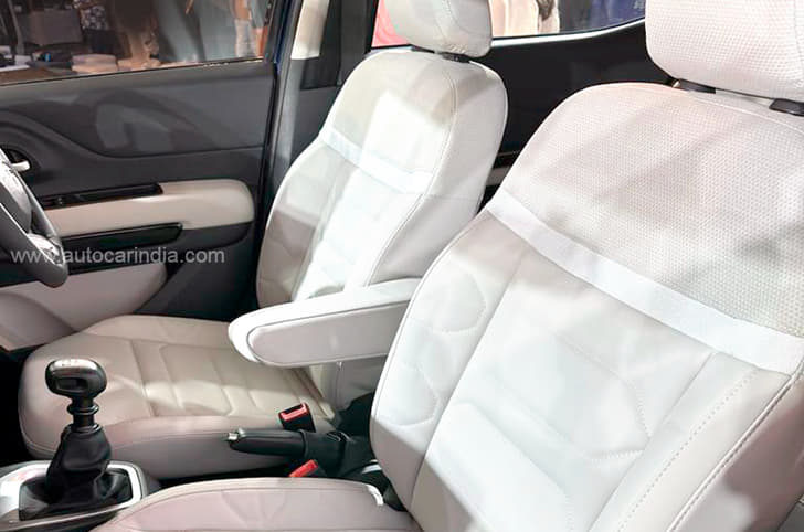 Citroen Aircross Front Row Seats